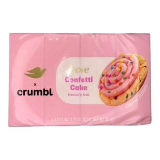 4 pack jabón Dove x crumbl confetti cake