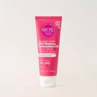 eos, crema de afeitar de granada y frambuesa, 2.5 onzas.